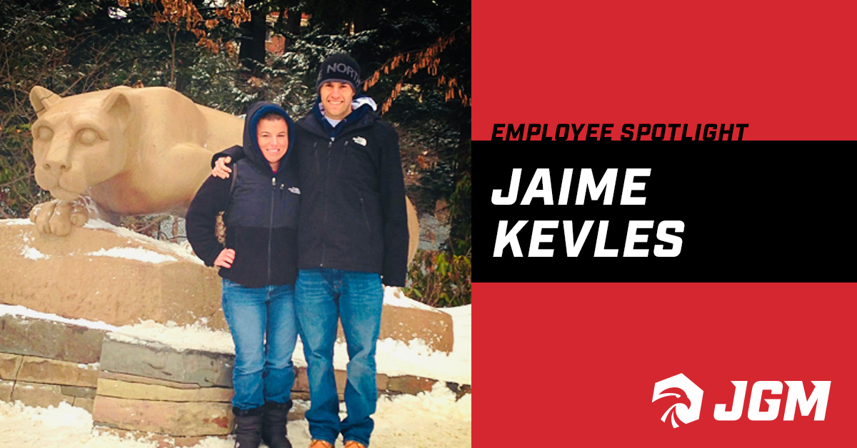Jaime Kevles & her husband